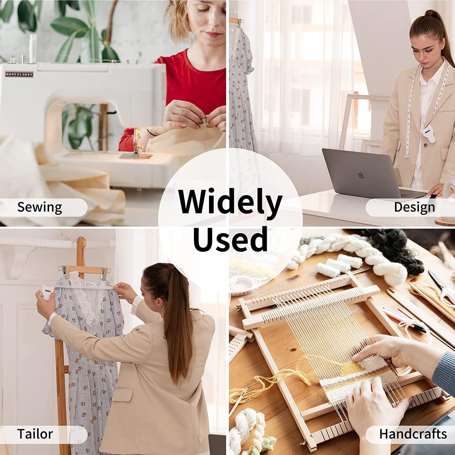 Cassarina CASSARIN™ Automatic Telescopic Tape Measure, Perfect Body Self Tightening Measuring Ruler, Retractable Double Scales Rulers, Waist Ergonomic Design Fitness For Bust Fat Thigh