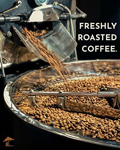 Tulum Coffee Tulum Coffee | Pulneys 100% Organic Coffee. Dark Roast, Fruity notes | Indian Coffee. - 100% Specialty Arabica - Freshly roasted (Cold Brew Grind, 250gms)