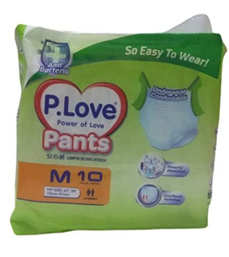 QUALITY HERO CORPORATION SDN- BHD Malaysia P Love Pants - Size M10 (White)