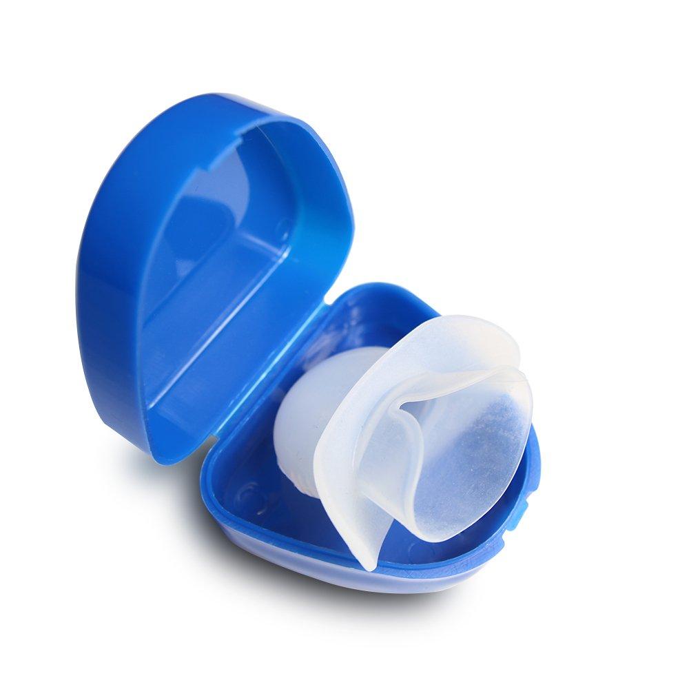 Frackson Frackson Tongue Anti Snoring Device Medical Silicone Anti Snore Device Apnea Aid Snore Stopper Tongue Retainer Anti Snoring Mouthpiece for Men & Women