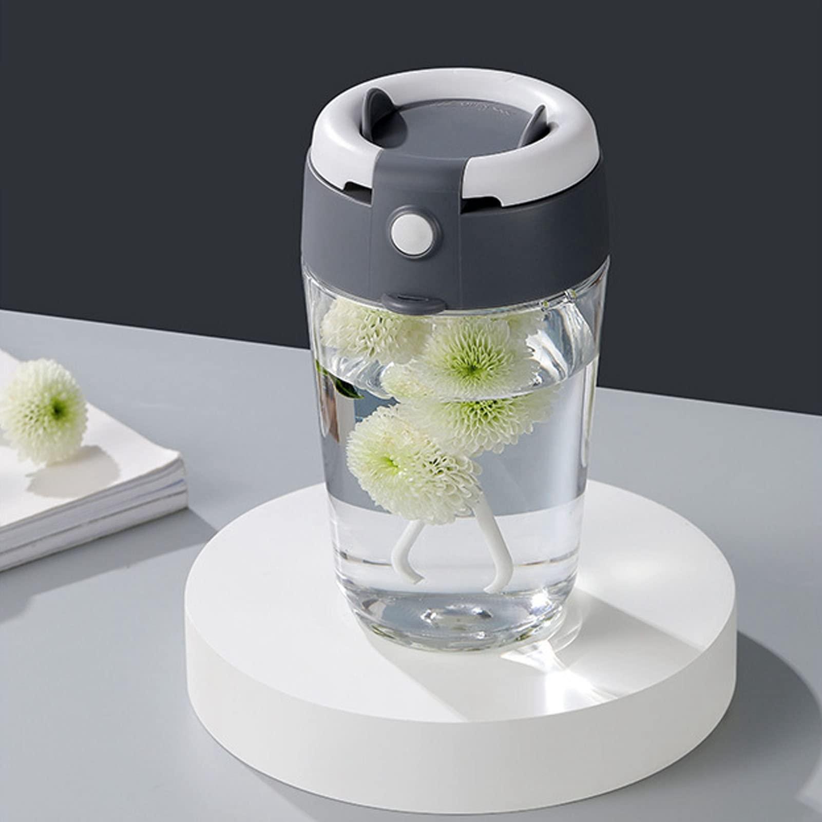 Bewinner Protein Shaker Cup, Portable Mixer, Lid with Blender, Leak Proof Small Protein Shaker Bottle Single for Coffee, Tea, Hot Chocolate, Milk, Protein Shakes, Lemonade