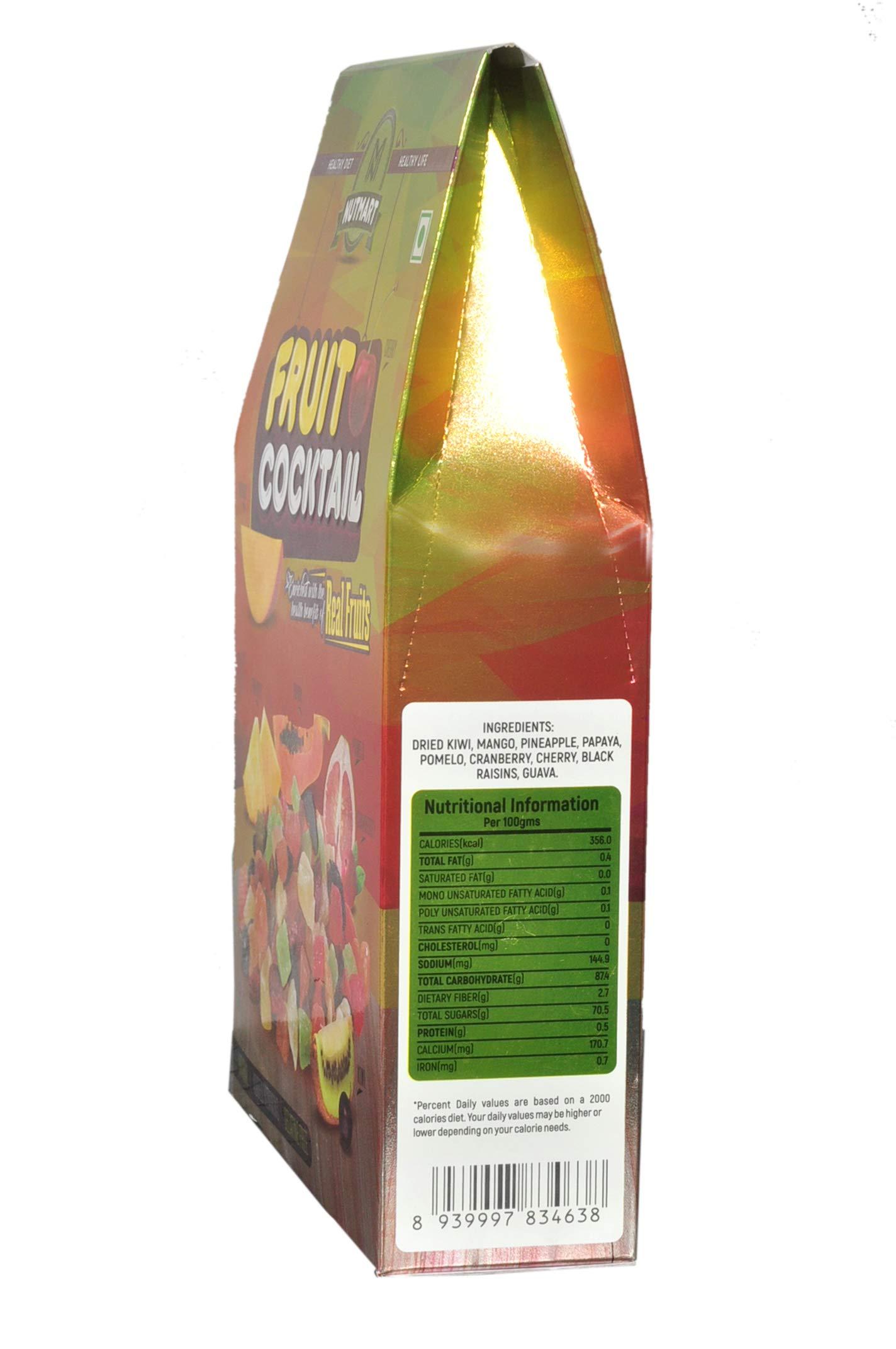 NUTMART NUTMART Premium Fruit & Berries Mix || Dried Mix Fruit || 250 Grams