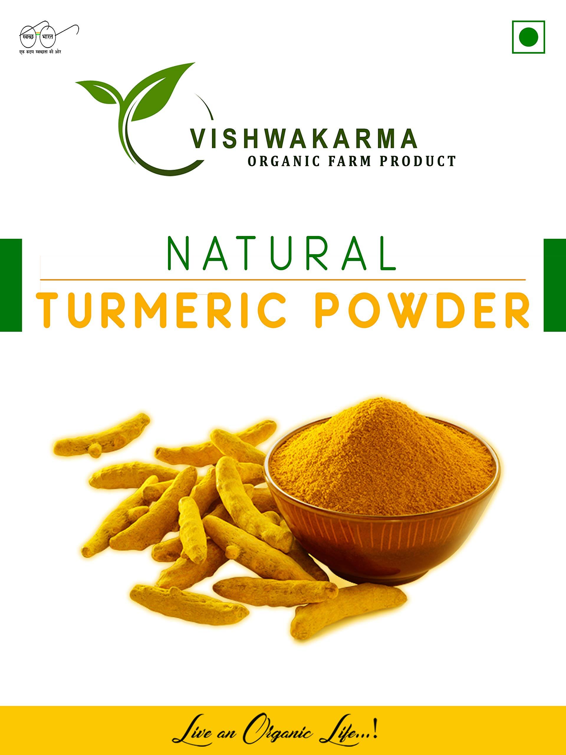 Vishwakarma Organic Farm Natural Turmeric Powder