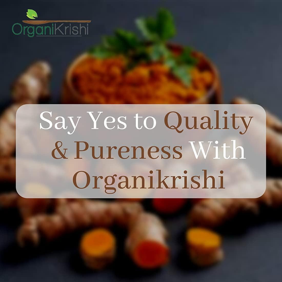 OrganiKrishi OrganiKrishi Lakadong Turmeric Powder | | 7% Curcumin - 150gm