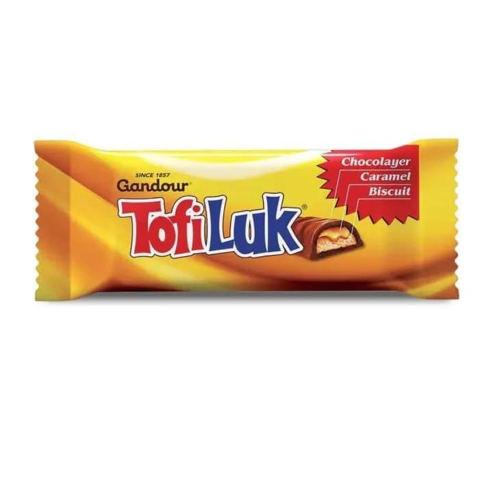 Generic Gandour Tofiluk Caramel Crunch 2 Biscuit Bar 24 Pieces (24 X 27.5g), 660g