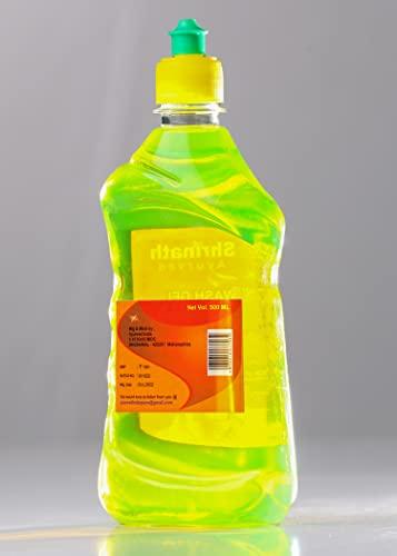 SHRINATH AYURVED Shrinath Dishwash Gel 500 ML (Pack of 2), An Excellant Dishwashing Liquid, Utensil Cleaning Liquid