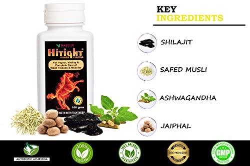 MASOLIN MASOLIN HERBAL HITIGHT POWER OIL 50ML & POWER CHURNA 100GM - COMBO FOR MEN