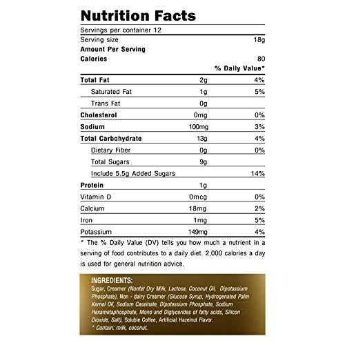 TRUNG NGUYEN Trung Nguyen G7 Instant Cappuccino Hazelnut Vietnam Premium Gourmet Coffee - 100% Pure Soluble Coffee, Sugar, Non-dairy Creamer -12 sticks -216 Grams