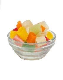 BSD Organics BSD Organics Ready to Fry Vegetarien Snack Colour Round Boti appalam/pratiyogee vafal -1 KiloGram