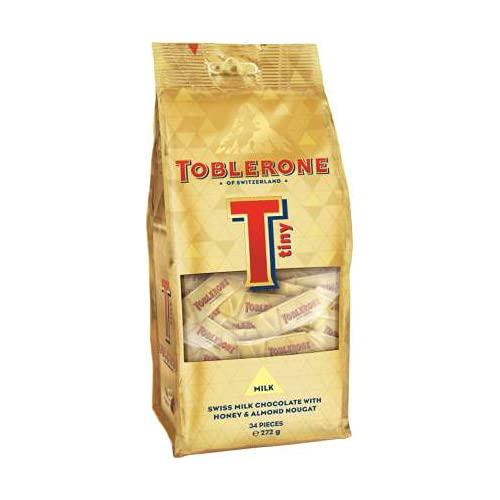 Toblerone Toblerone Swiss Milk Chocolate with Honey & Almond Nougat Pouch, 2 X 272 g