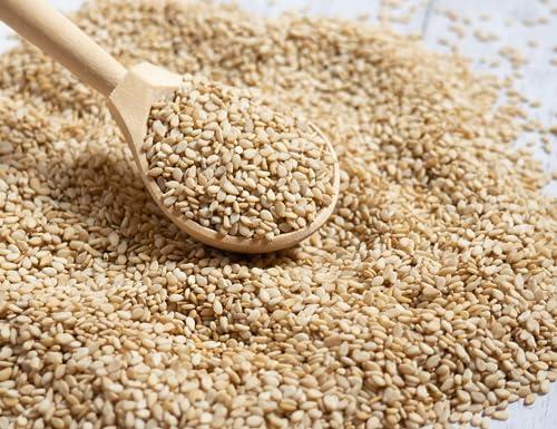 Generic Kitchen Fresh Food Organic White Seasame Seeds, Organic Seeds, 100% Natural, No Added Preservatives (100)