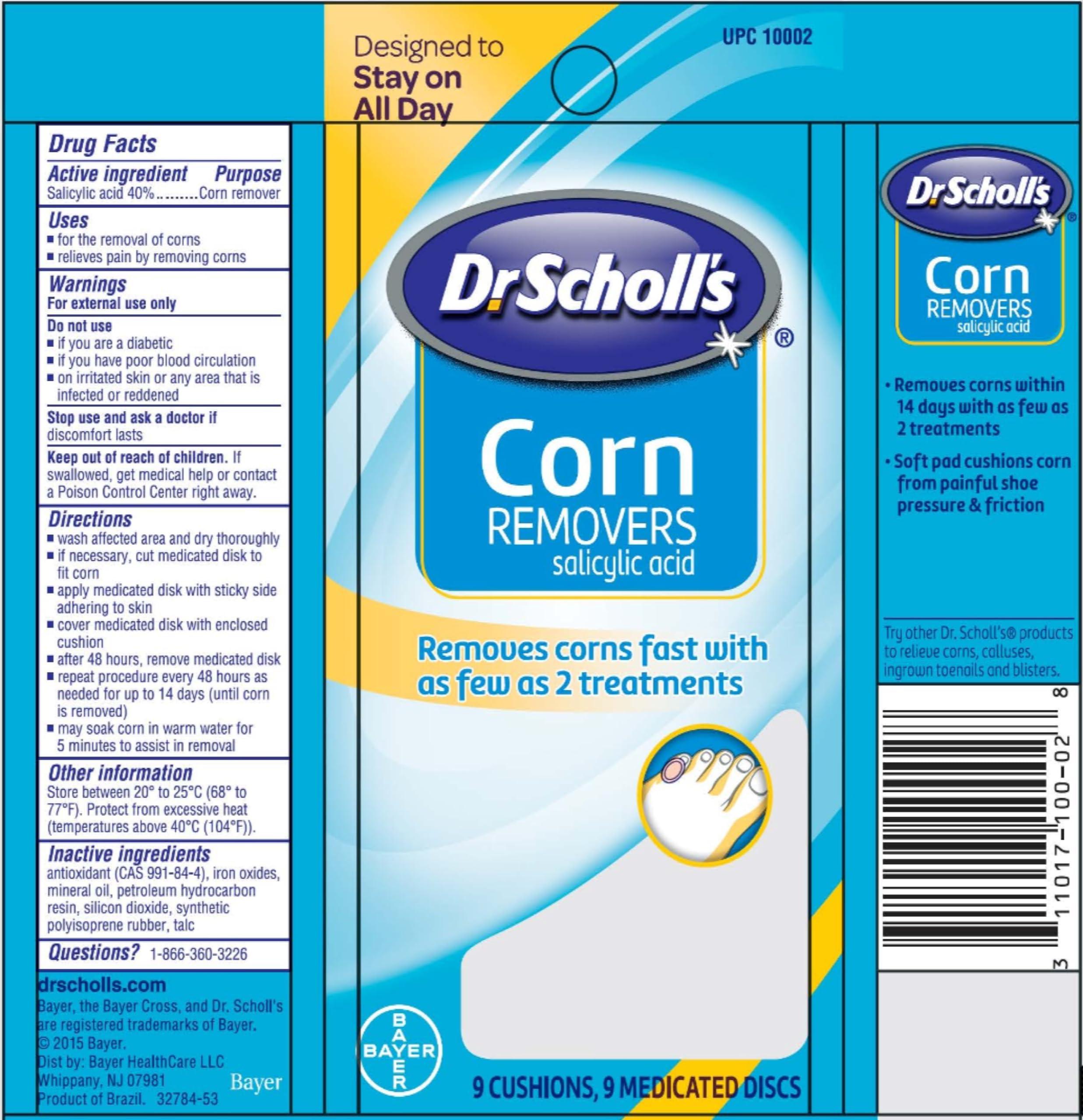 Dr. Scholl's Dr. Scholls Dr. Scholls Corn Removers Cushions Medicated Disks