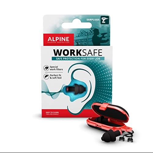 Alpine Hearing Protection Alpine Hearing Protection WorkSafe Silicon Earplugs