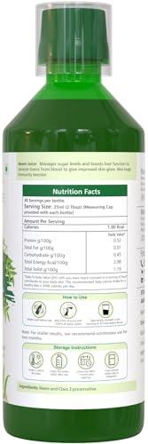 Farm Naturelle Farm Naturelle - Blood Cleanser 750ml | Purifies Blood and Detoxifies Body | Supports Healthy Skin | 15 Day\'s Pack