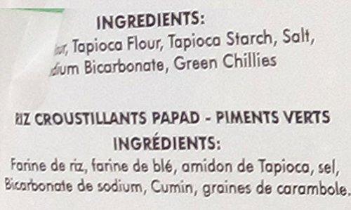 Ganesh Papad Ganesh Papad Rice Crispie Papad - Green Chilli, 150g PACK OF-2