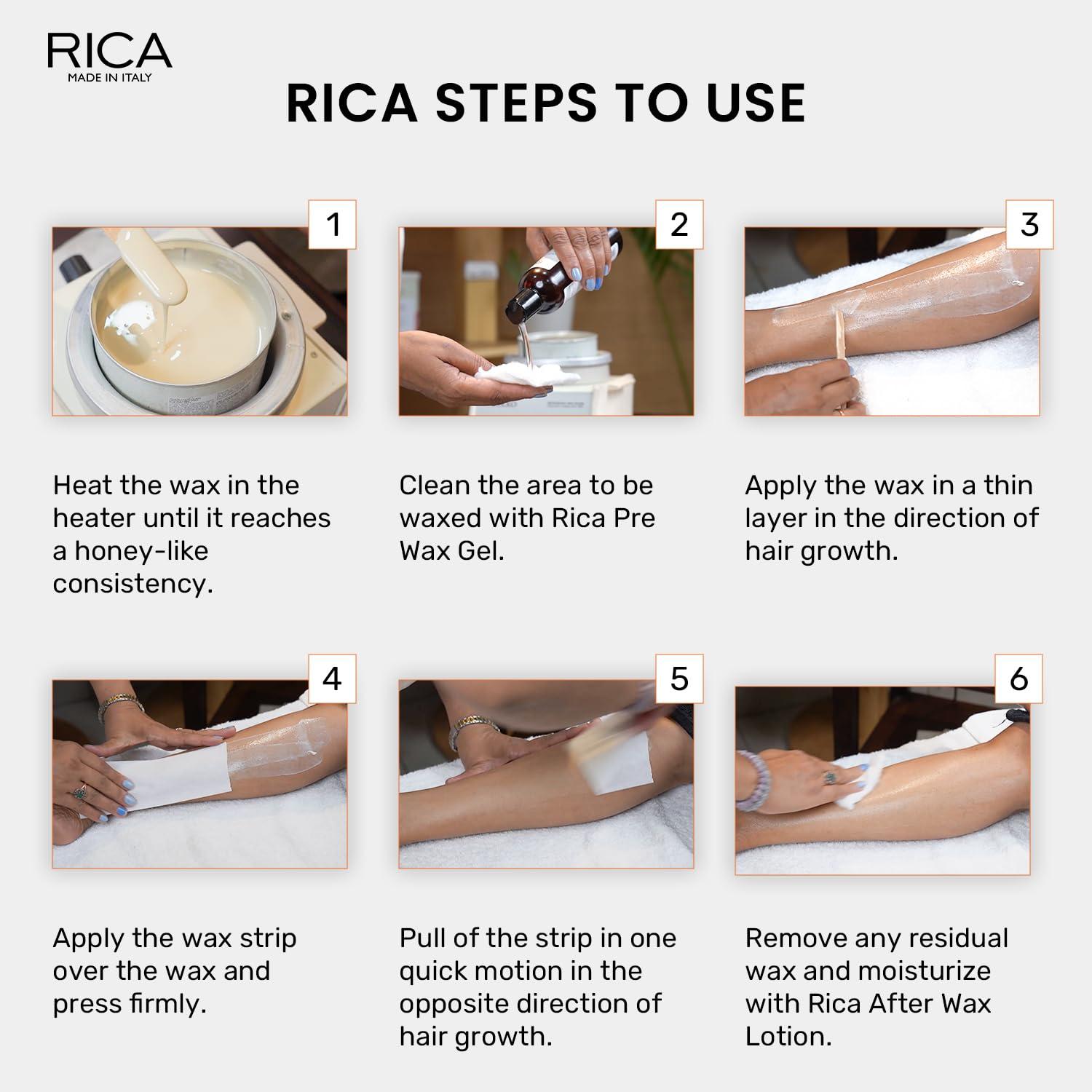 RICA Rica Strawberry Wax for Sensitive Skin Set of 2