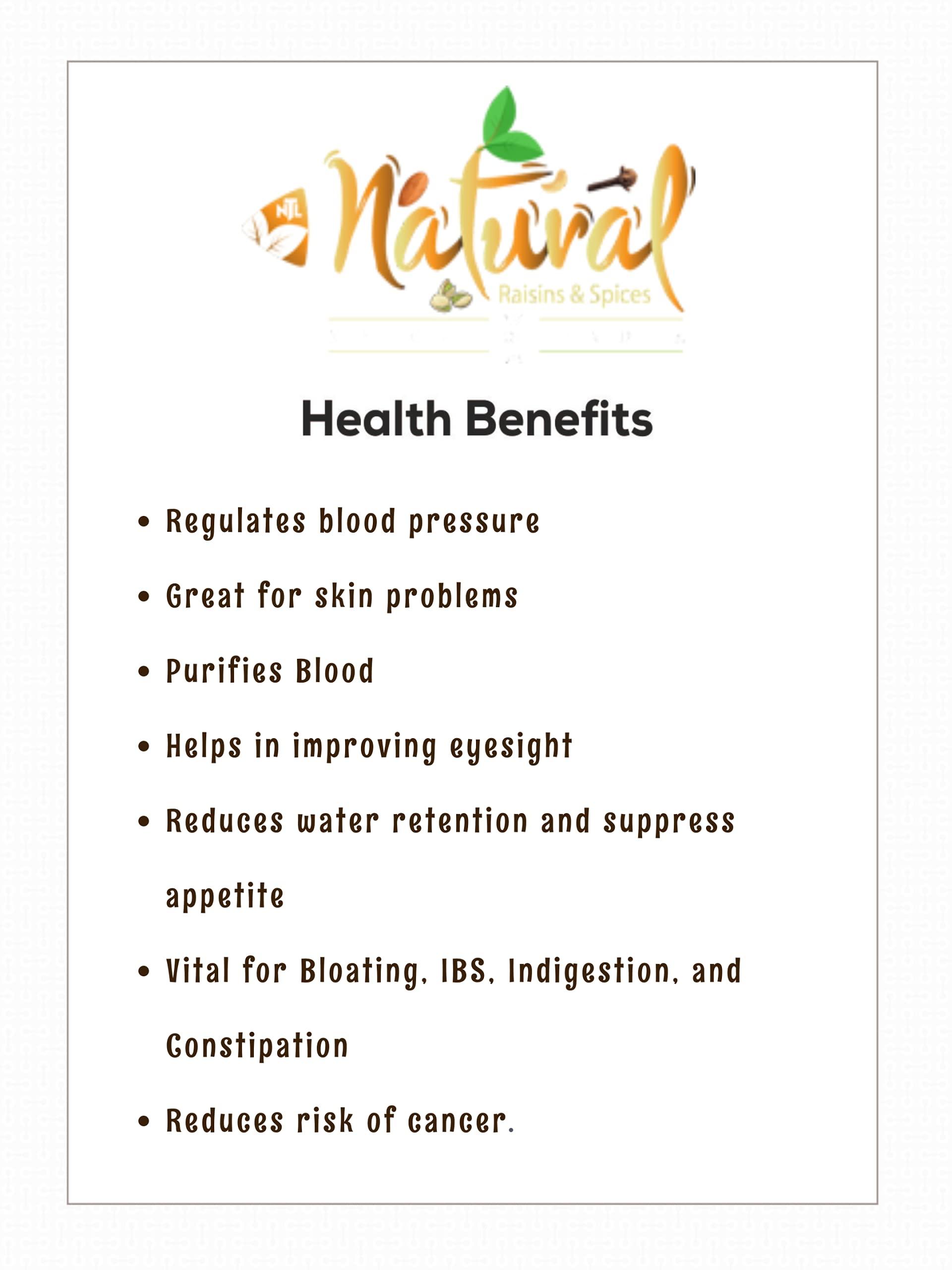 Natural Raisins & Spices Organic Fennel Seeds/Sombu Whole - 250gm | Fresh Saunf Seeds|Organic Indian Whole Spices Sombu by The Natural Food