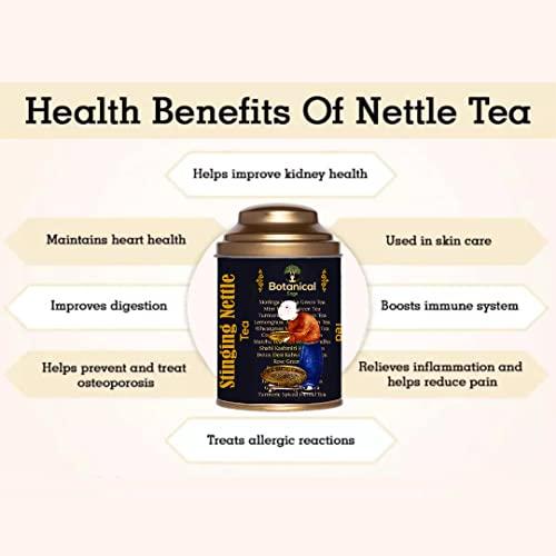 Botanical Sage Botanical Sage- Stinging Nettle Leaf Tea 60g | Nettle Tea | Selected | Luxury tea