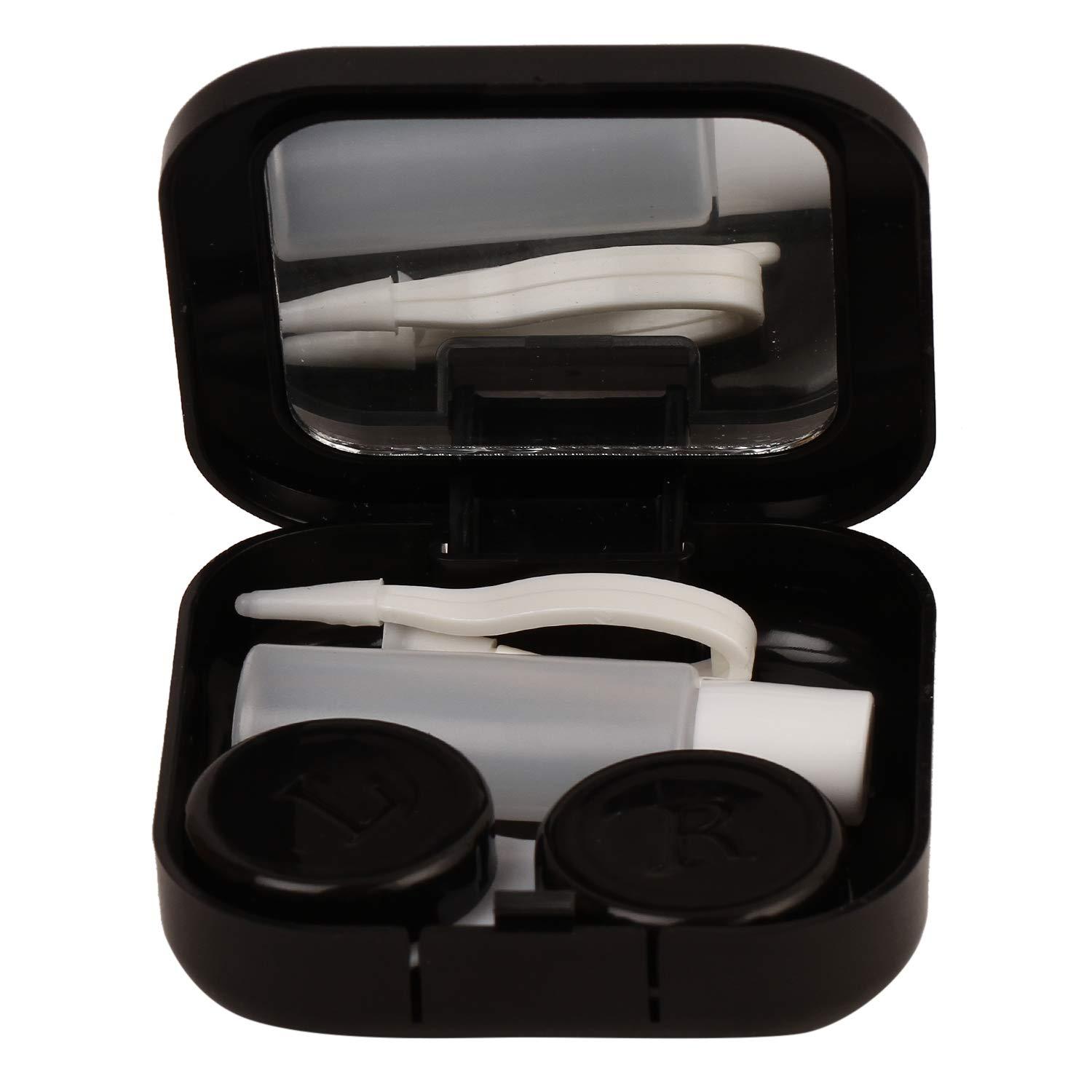 modisch modisch Batman Contact Lens Case with Mirror, Hard Plastic Assorted Compact Contact Lens Case/Tray (1 Pc/Box)(1 Pc/Box)