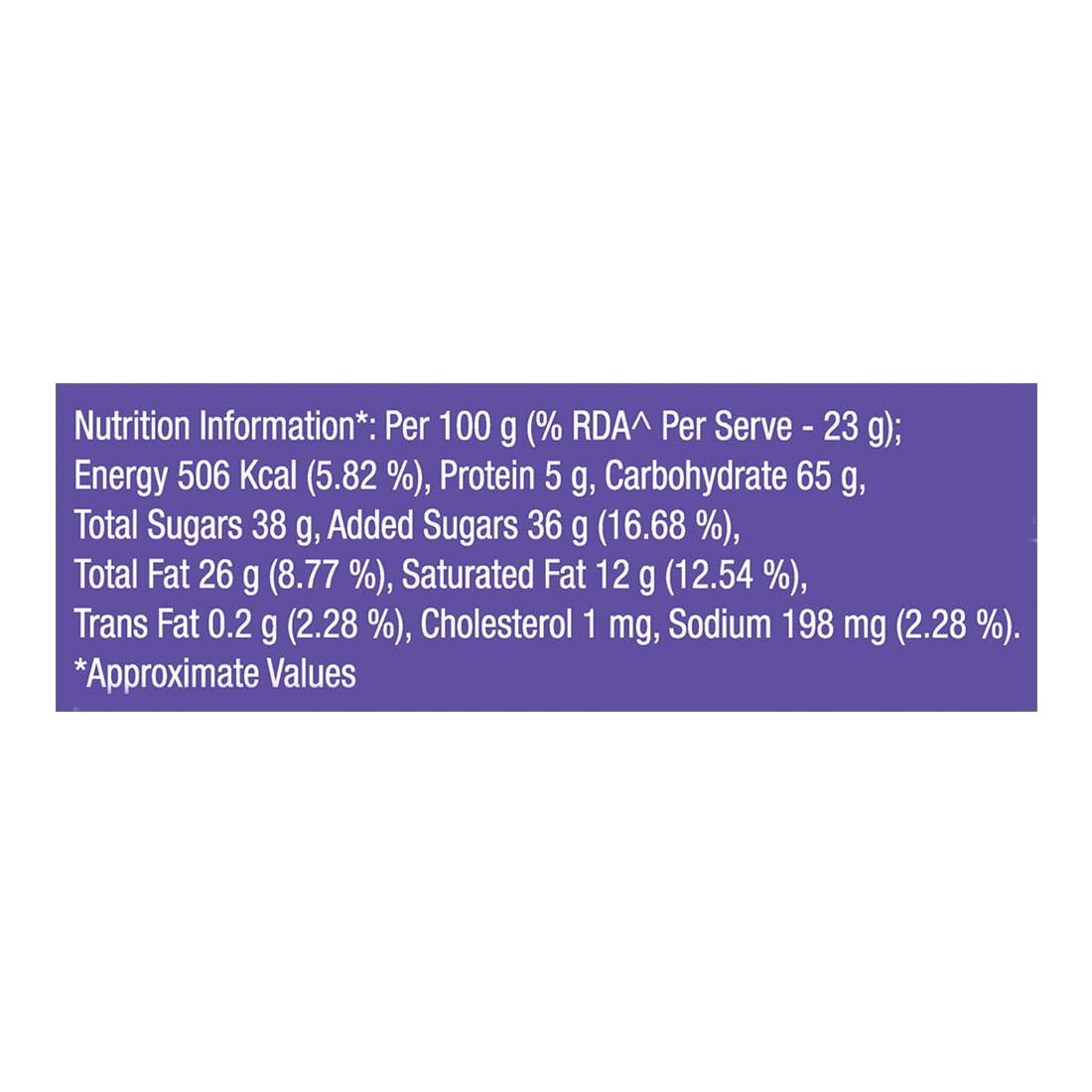 Cadbury Cadbury Chocolate Chocobakes Chocfilled Cookies, 4 X 150 G,600 Grams