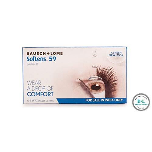 Bausch + Lomb BAUSCH + LOMB Soflens 59 hilafilcon B contact lenses (6 Lens Pack, -5.75)