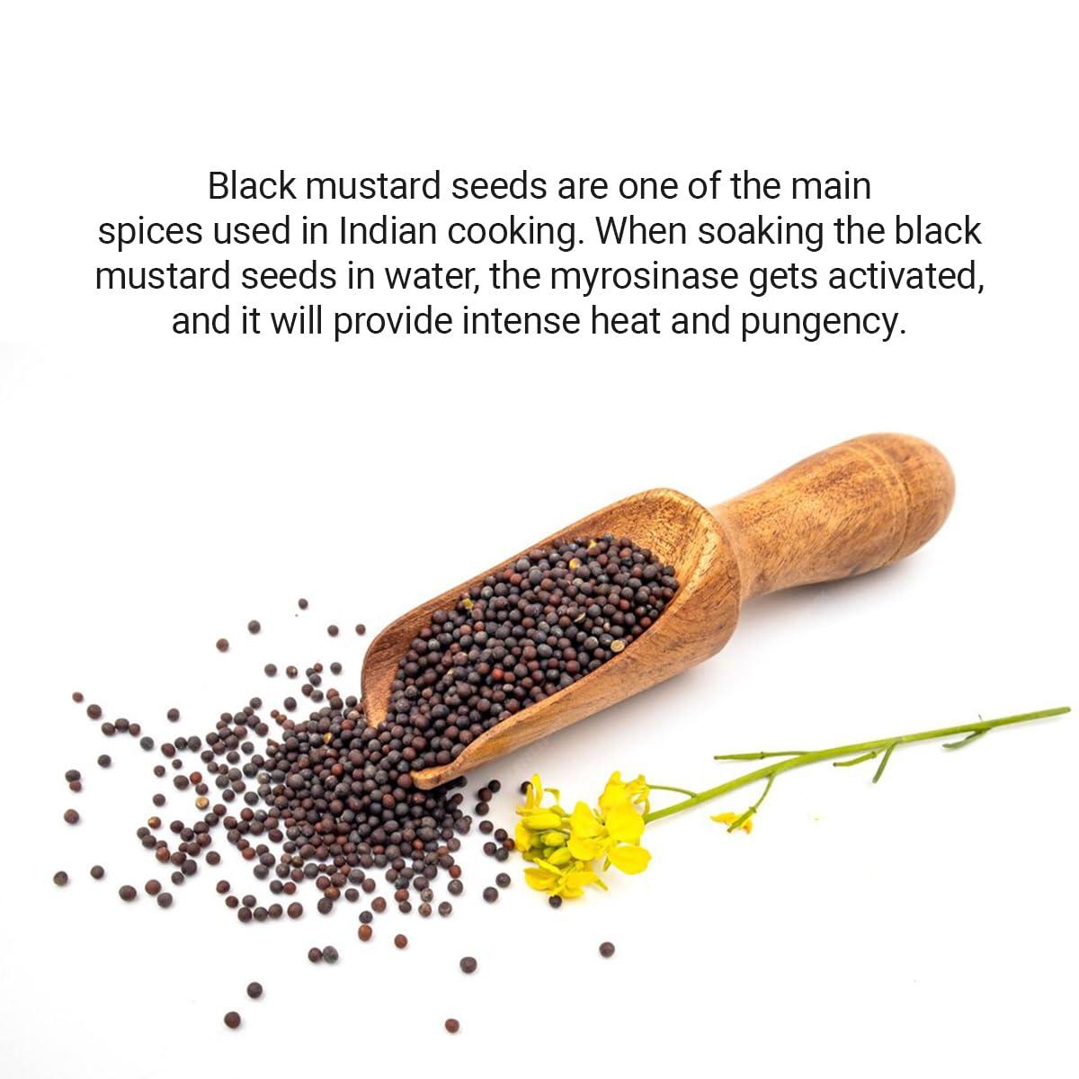 SAYYAM Sayyam Moti Rai (Mustard Seeds - Big) - 1kg | Sarso | Mohari | Avalu | Kaduku/Kadugu | Ava Ginjalu | No Artificial Colors or Preservatives | Pure and Natural Spices