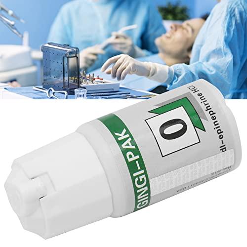 Brrnoo "Gingival Retraction Cord,Professional Dental Gingival Retraction Cord, Professional Cotton Gingival Retraction Cord Cotton Dental Thread Materials Accessory(0#)