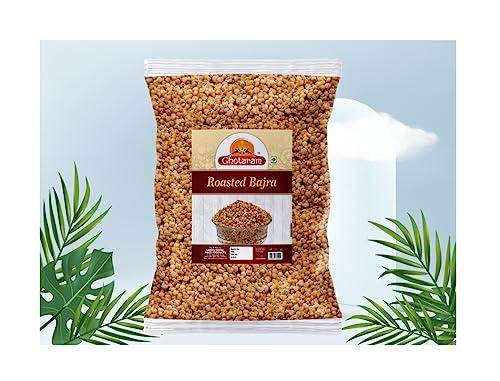 GHOTARAM Ghotaram Classic Salted Roasted Bajra Puff Healthy Snack Anytime | Bajra Millet Puffs Less Fat Rich Protein & High Fibre | Healthy Roasted Diabetic Friendly Pearls Millets Snacks-850g*1Pack