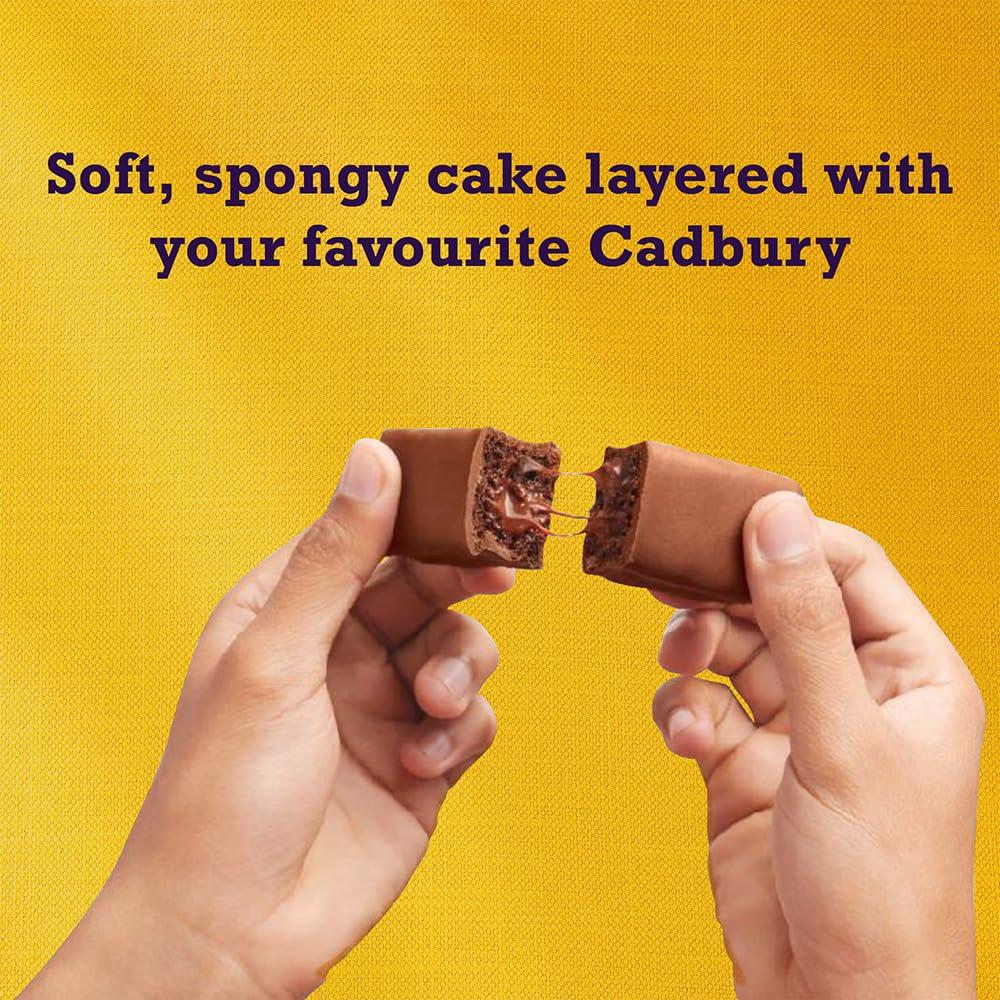 Cadbury Cadbury Chocobakes ChocLayered Cakes, 228 g (Pack of 2)