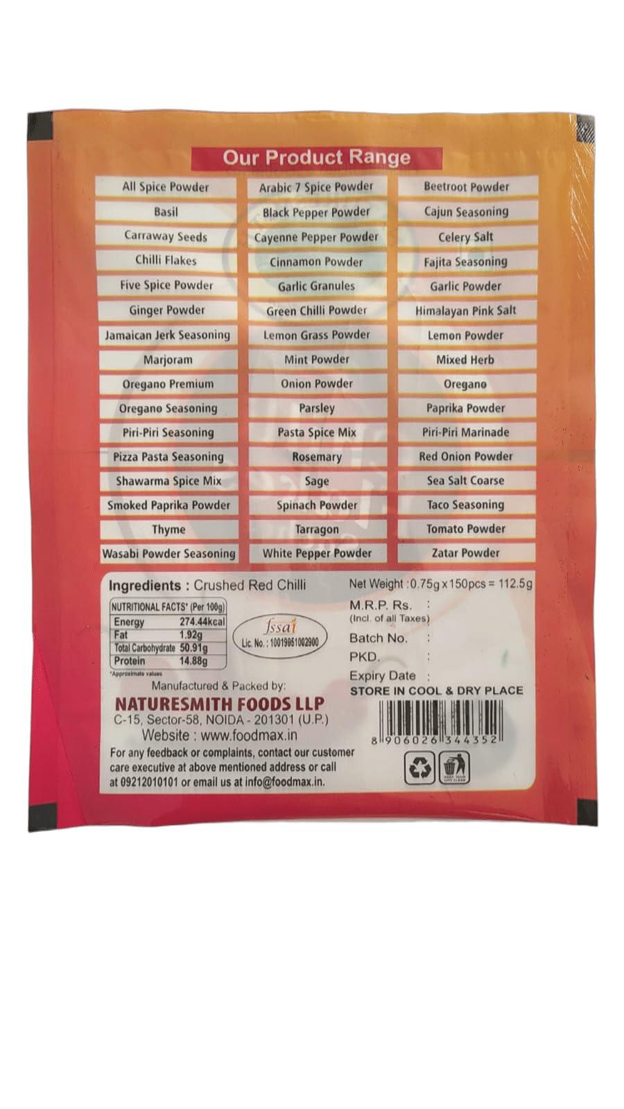 NATURE SMITH NATURE SMITH Sachet Oregano Seasoning & Chilli Flakes Combo, 1 Count