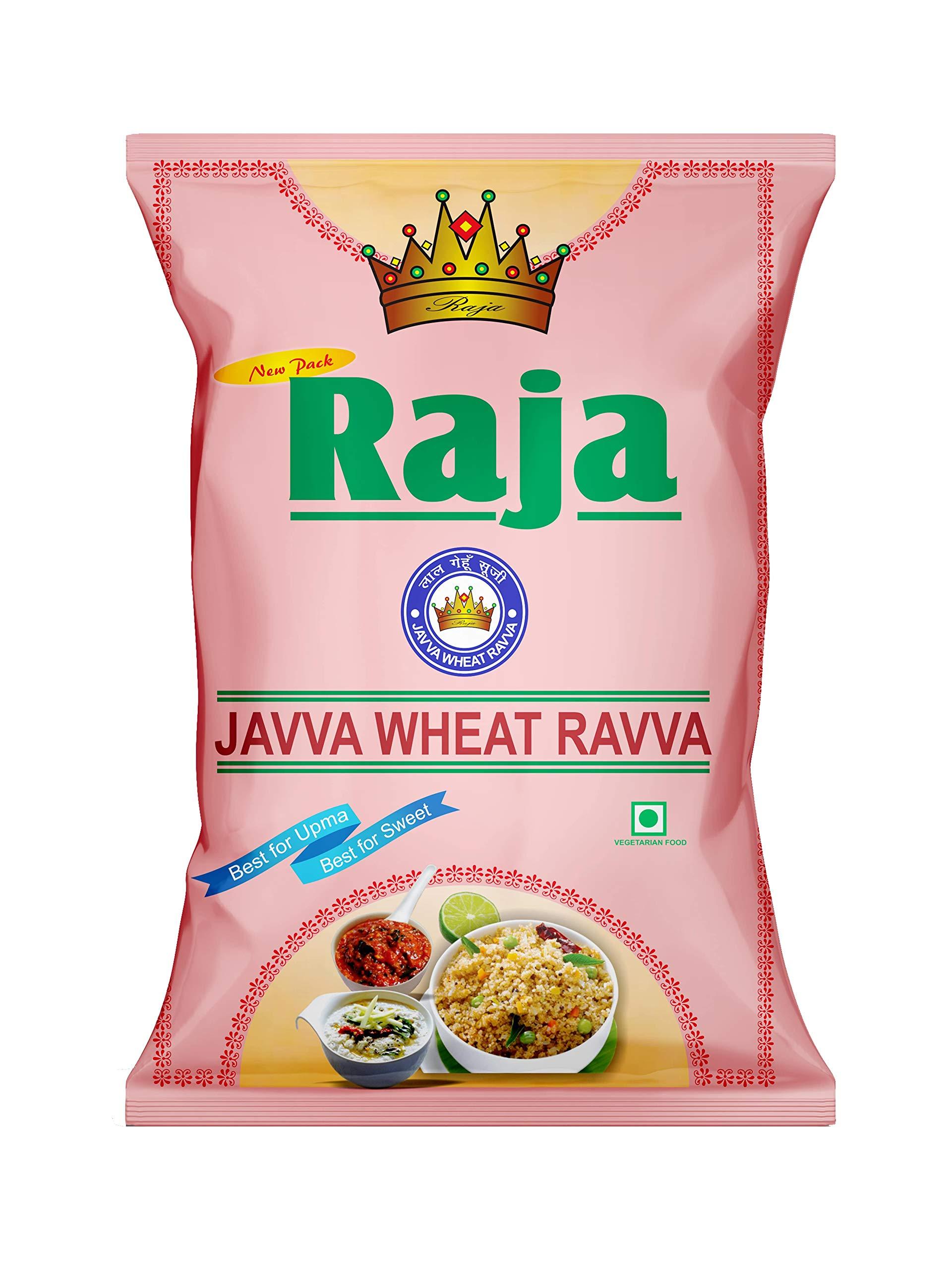 Raja Raja Javva Wheat Ravva 2kg (500 gm * Pack of 4)