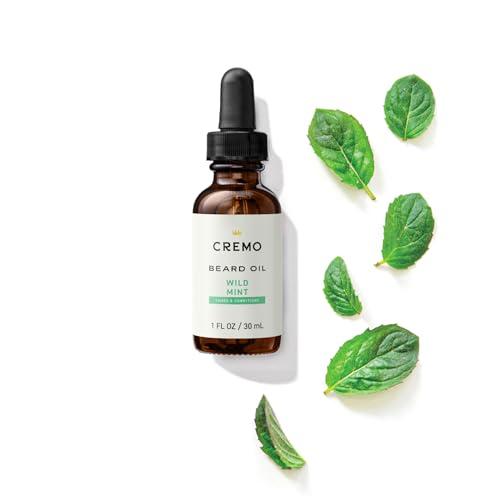 Cremo Cremo Revitalizing Beard Oil, Astonishingly Superior, 1 Ounce Bottle, Tea Tree Mint Scent
