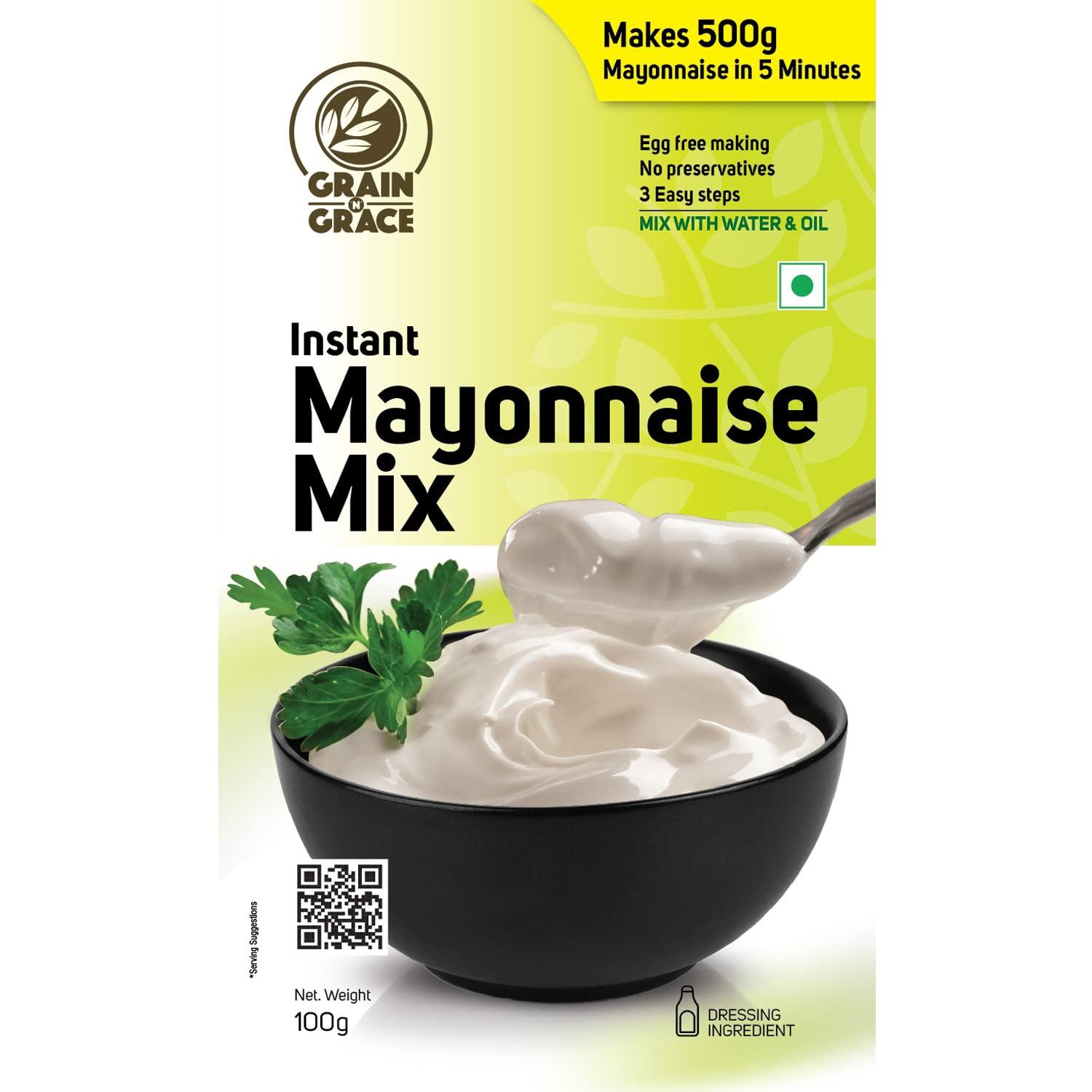 Grain 'N' Grace Grain n Grace Instant Mayonnaise Mix (100g)