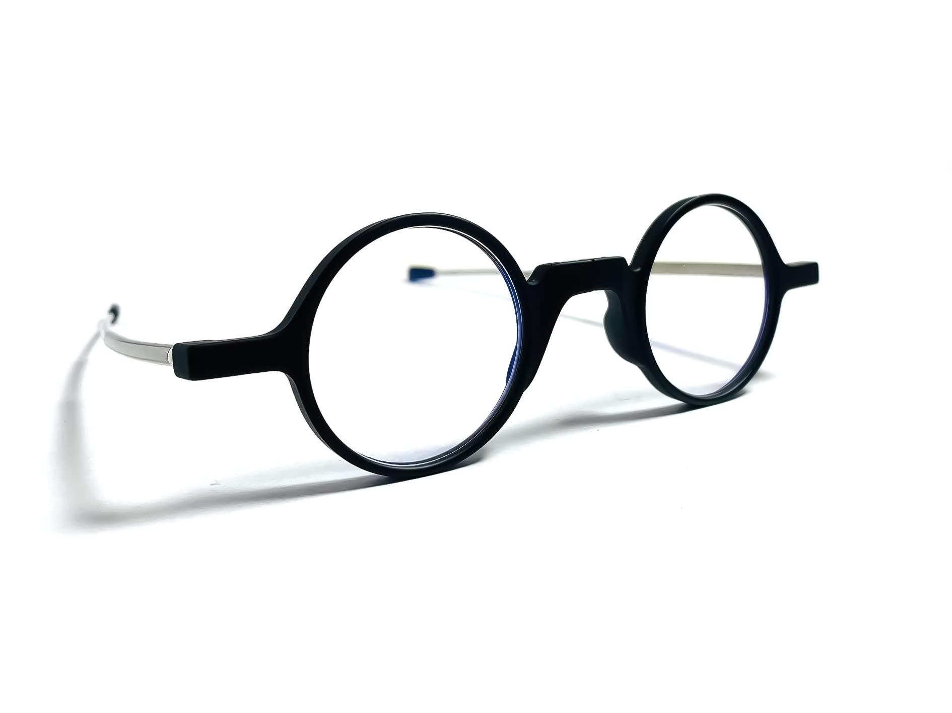 DR. B\'s Readers DR. B\'s Readers Foldable Reading Glasses For Men & Women Eyeglasses for Reading Reduce Eye Strain & Fatigue | Clear & Scratch Resistant Presbyopic Glasses Reader (+3.00, LightBlack)