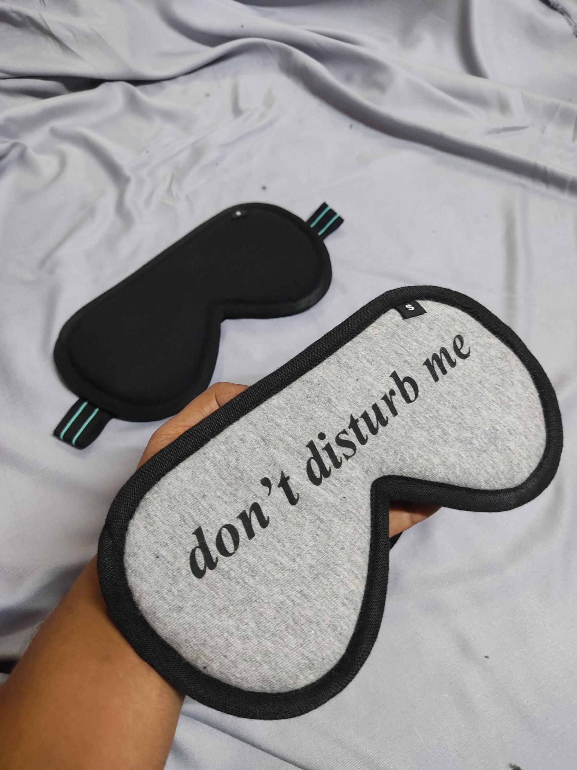 SHOPPAX SHOPPAX Spandex Pack Of 2 Adjustable Sleeping Mask Eye Mask For Travel, Yoga And Meditation,Multicolour