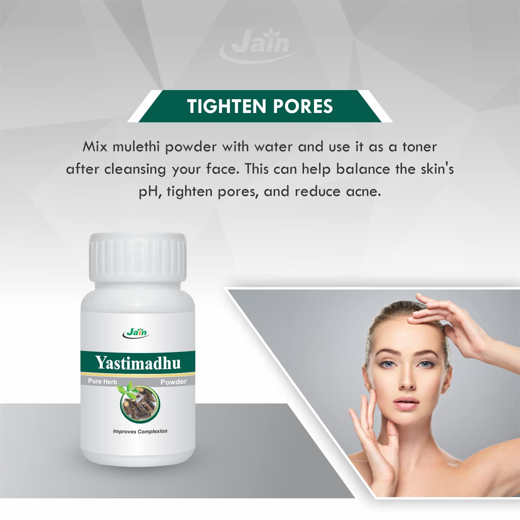 JAIN Jain Yastimadhu (Mulethi) Powder, 100 g - 2 Bottles