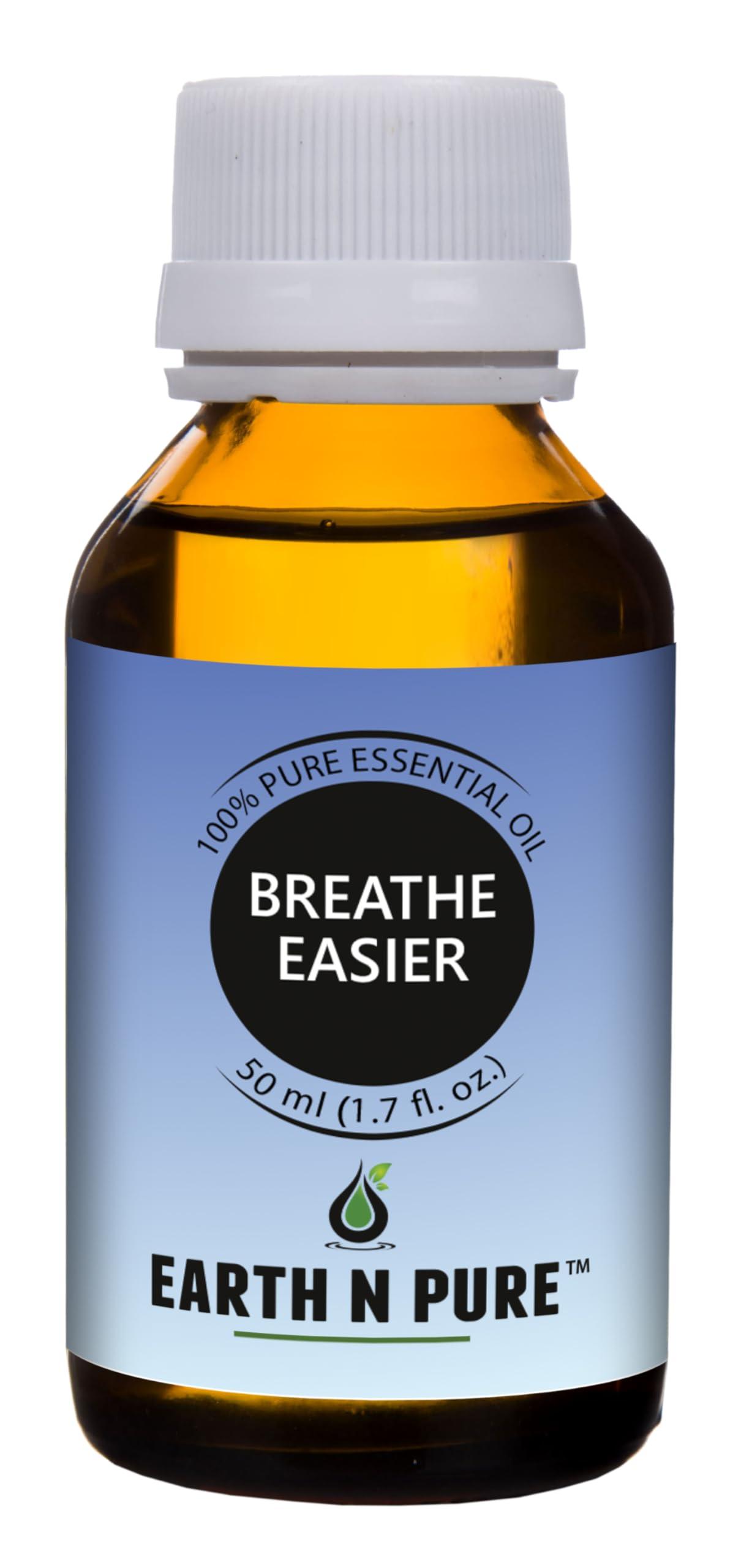 EARTH N PURE Earth N Pure Essential Oil Blend For Breathe Easier 50 ml