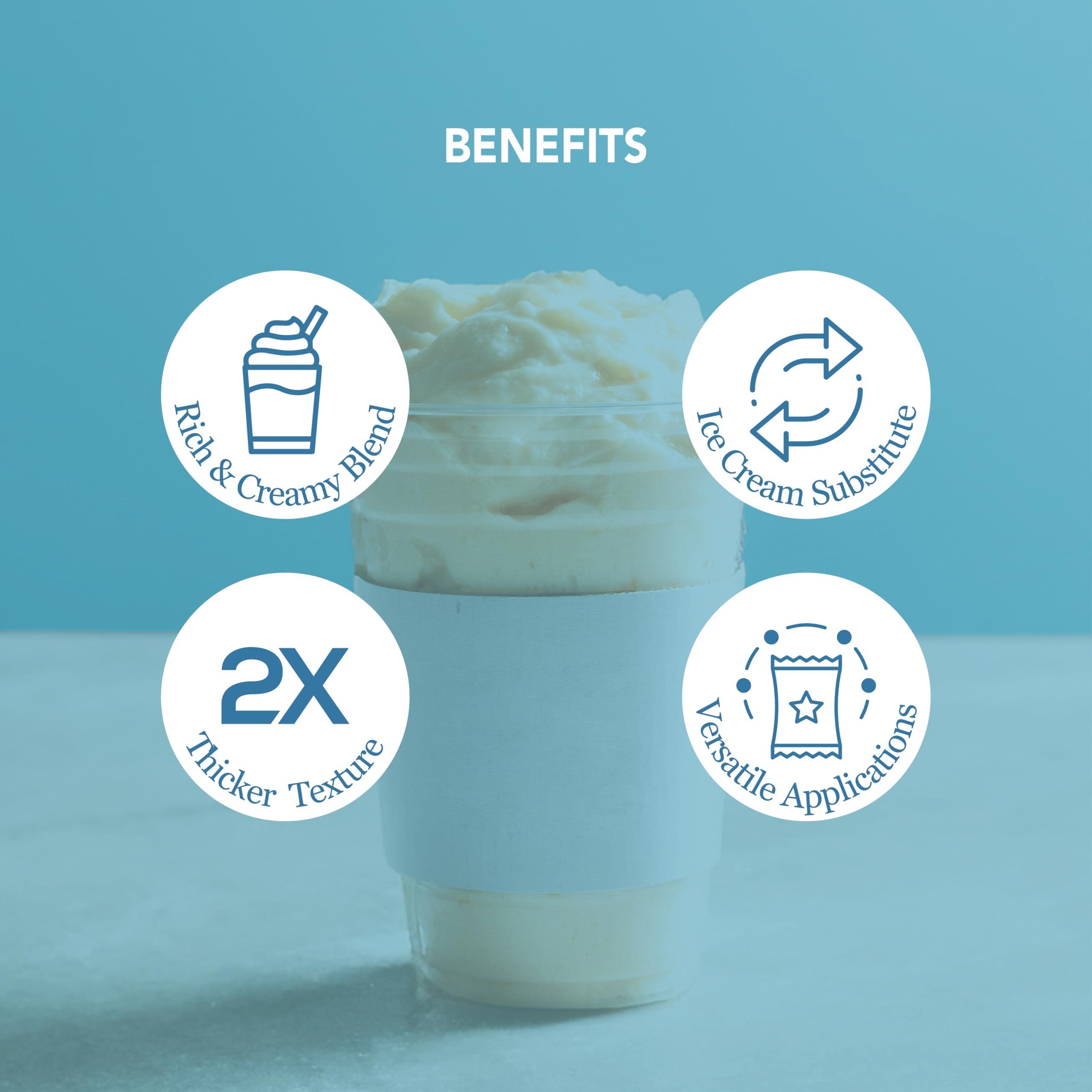 MARIMBULA Marimbula Vanilla Frappe Premix Powder | 100% Vegetarian | Suitable For Making Thick & Smooth Texture Milkshakes, Cold Coffee, Beverages And More | 1kg