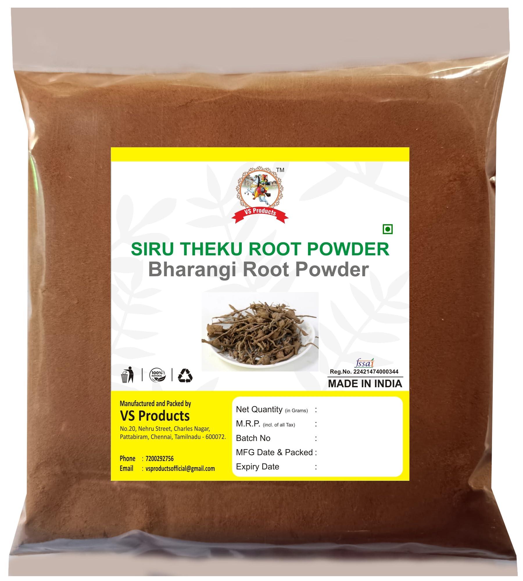 VS Products VS Products Siru Theku Root | Clerodendrum Serratum | Bharangi Root Powder, 100g