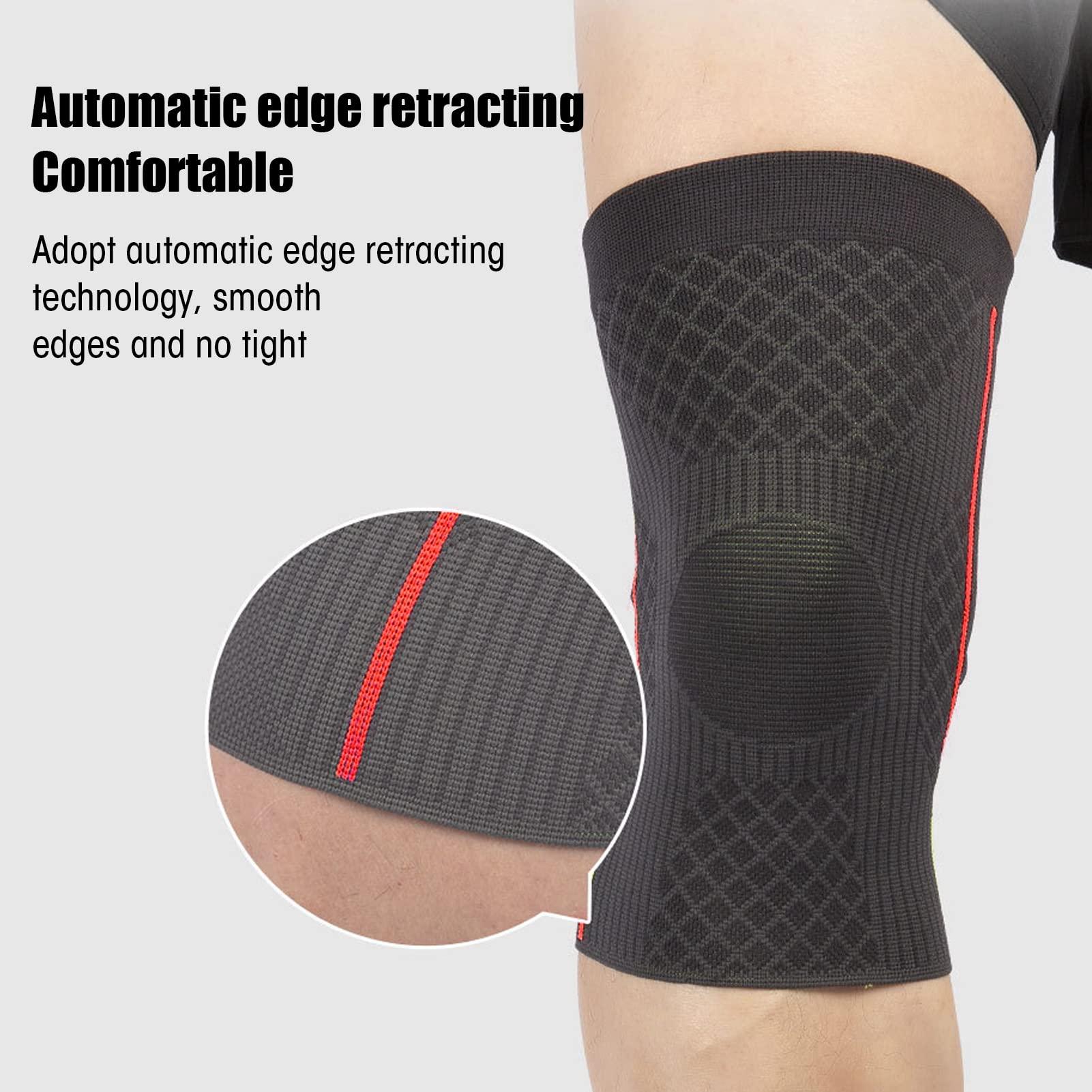 Ironctic Knee Support Brace, Knee Brace Soft for Jogging for Pain Relief for Running(S)