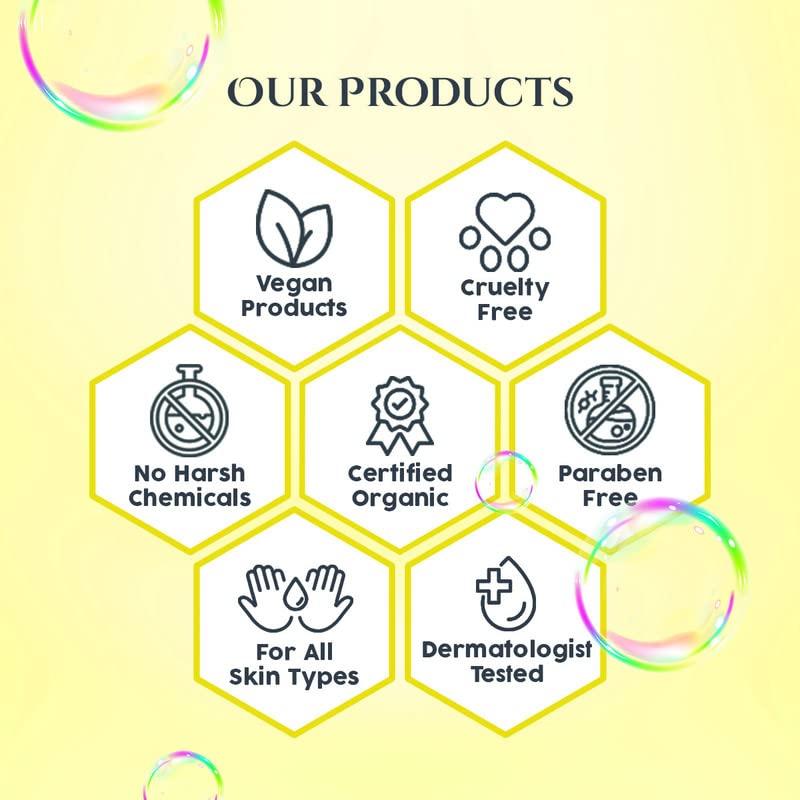 Rubz Rubz Lemon Handwash Refill Pack 5 Litre with 500ml bottle | Paraben Free Liquid Gel | Complete Protection for Soft Hands | Best for Hotel, Spa, Salon, Family, Gym | Total 5.5 Litre