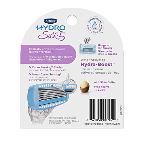 SCHICK HYDRO SILK Schick Hydro Silk for Women Refill Blades, 4 Count