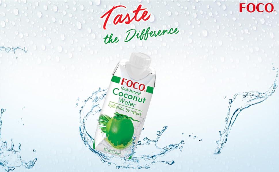 FOCO Foco Coconut Water, 330ml