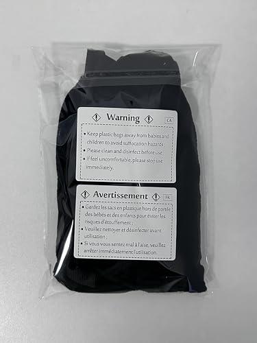 Mybow Cast Sock Cover Leg Boot Toe Protector Air Cast Sock Warmer Orthopedic Boot Sock Soft Toe Cover - Fits Medical Foot Ankle Walking BraceExtra Warmth and Protection (Black)