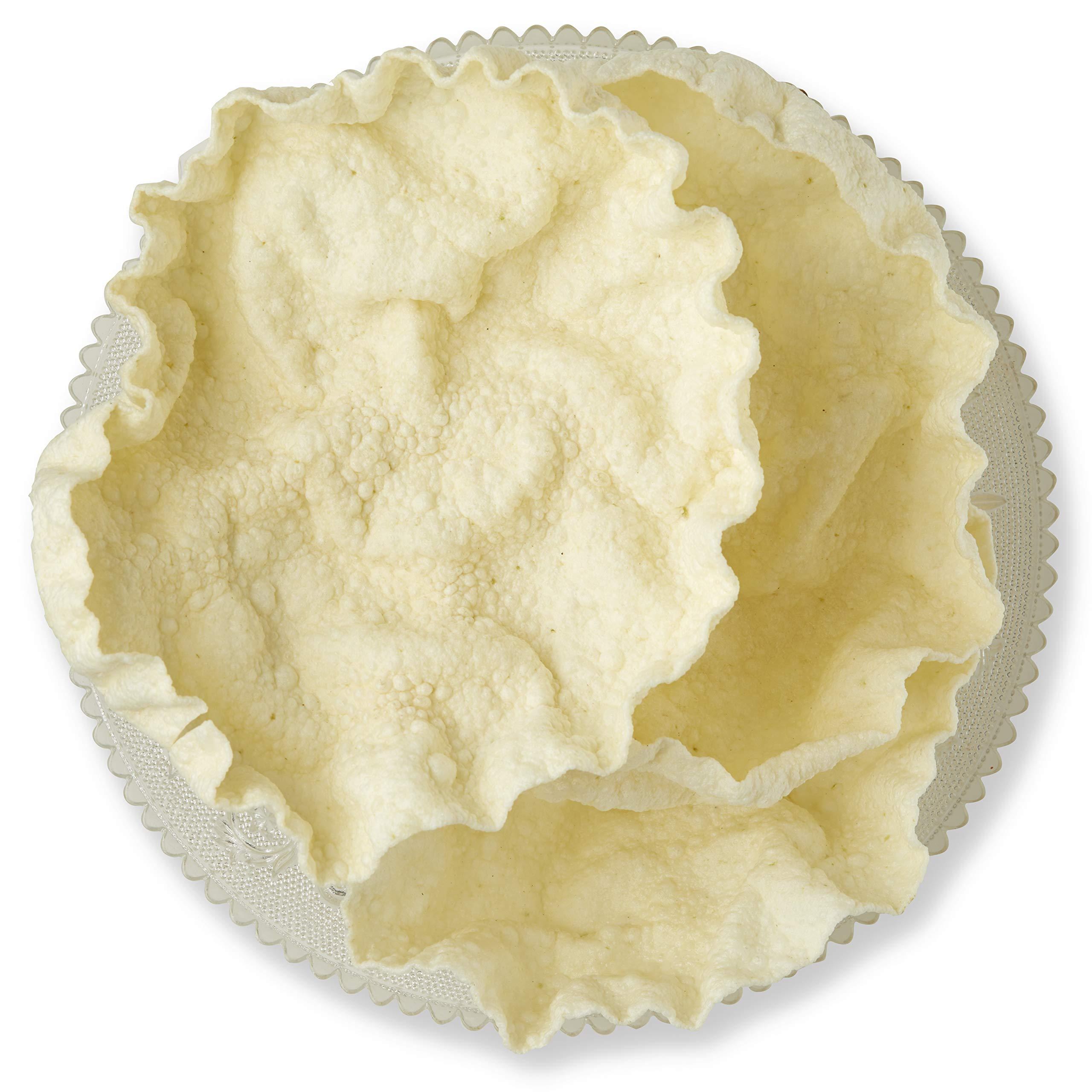 Ganesh Papad Ganesh Rice Crispy Green Chilly Khichiya Medium Size 5\" 250 gm Pack of 2