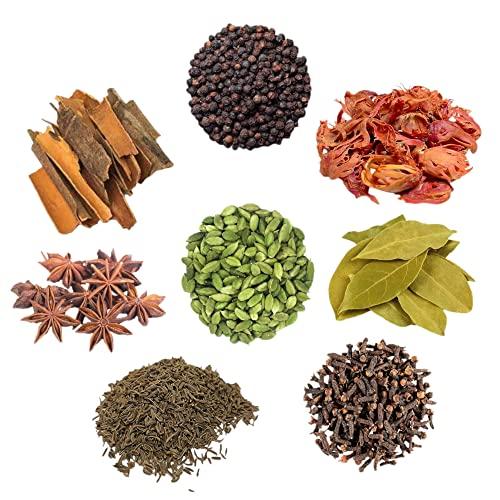 DRY FRUIT HUB Dry fruit hub biriyani masala organic,spices combo 650gm whole spices combo pack,spicee masale for kitchen,garam masala whole,sabut garam masala for biryani,grocery spices,
