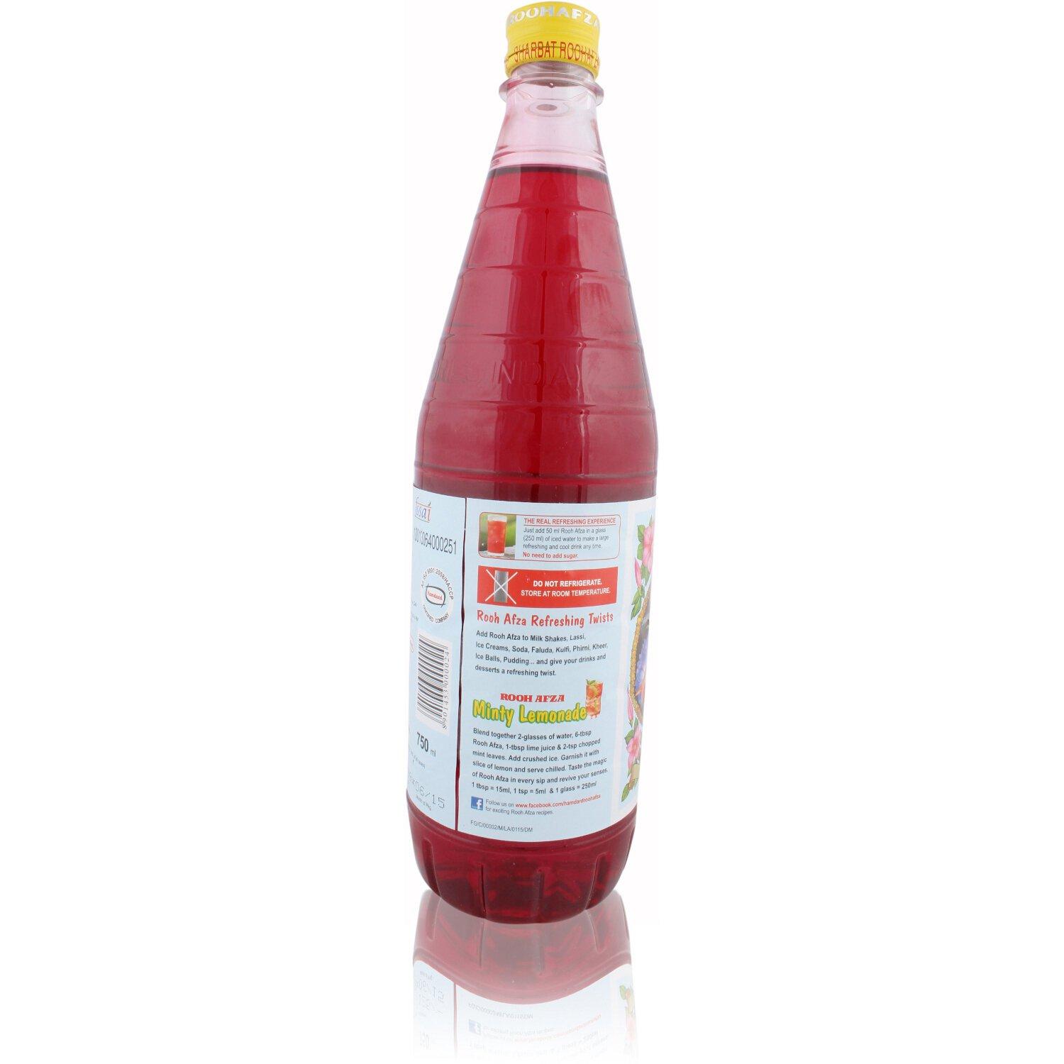 Hamdard Hamdard Dawakhana Roohafza Sharbat - 750ml Bottle