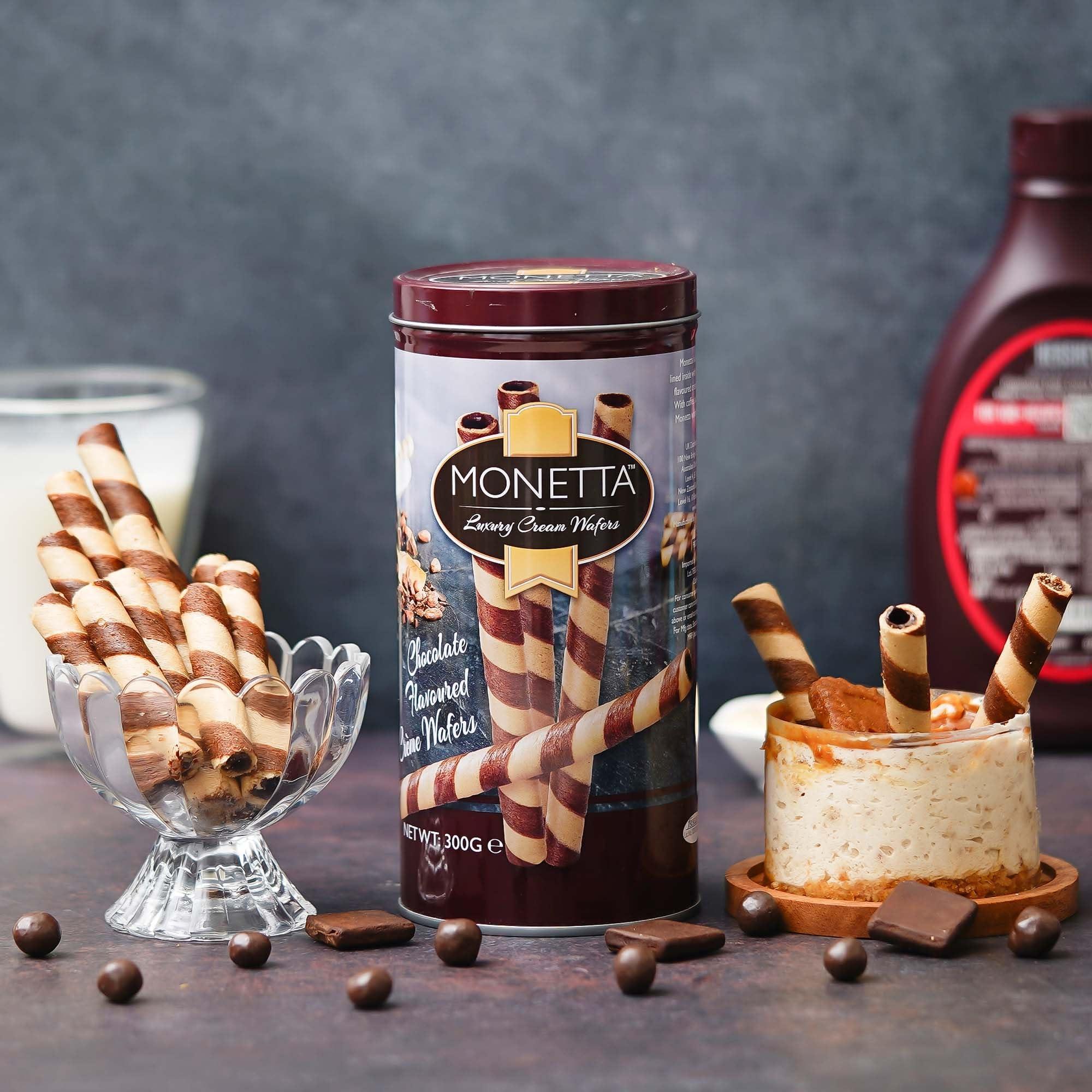 Monetta Monetta Wafer Sticks (Pack of 2) (Chocolate)