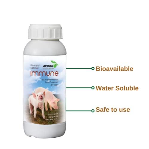 Avishi Avishi Immune (Anti Stress) Bio-Available Dietary Supplement for Piggery (250 ML)