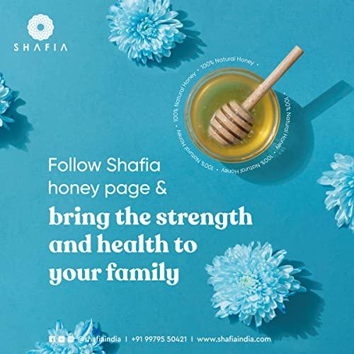 SHAFIA Shafia Himachal Multiflora Honey : 100% Pure & Natural, Unprocessed Honey, No Sugar Adulteration (500 Gram)